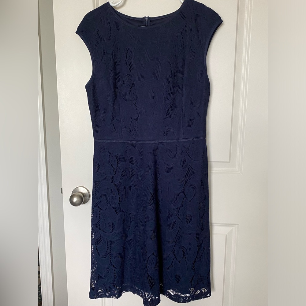 Wisp Blue Lacy Dress
